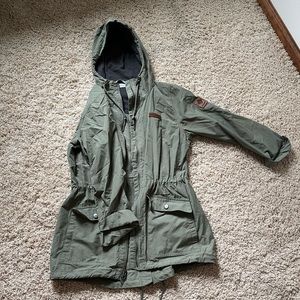 Columbia green jacket